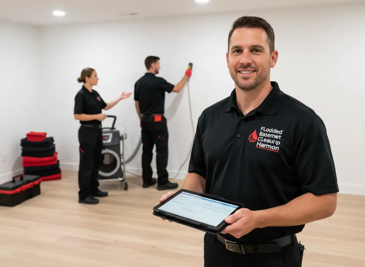 Flood Damage Restoration in Harmon, IL
